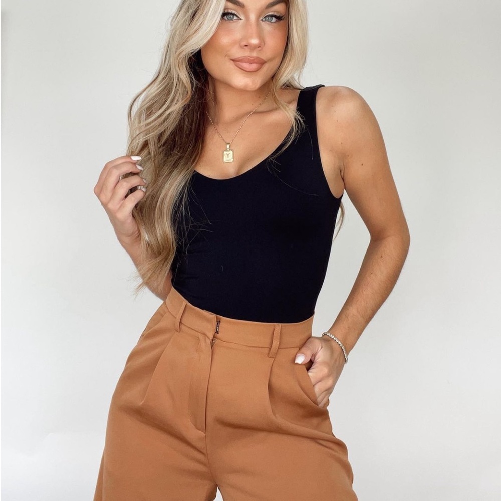 Basic black bodysuit